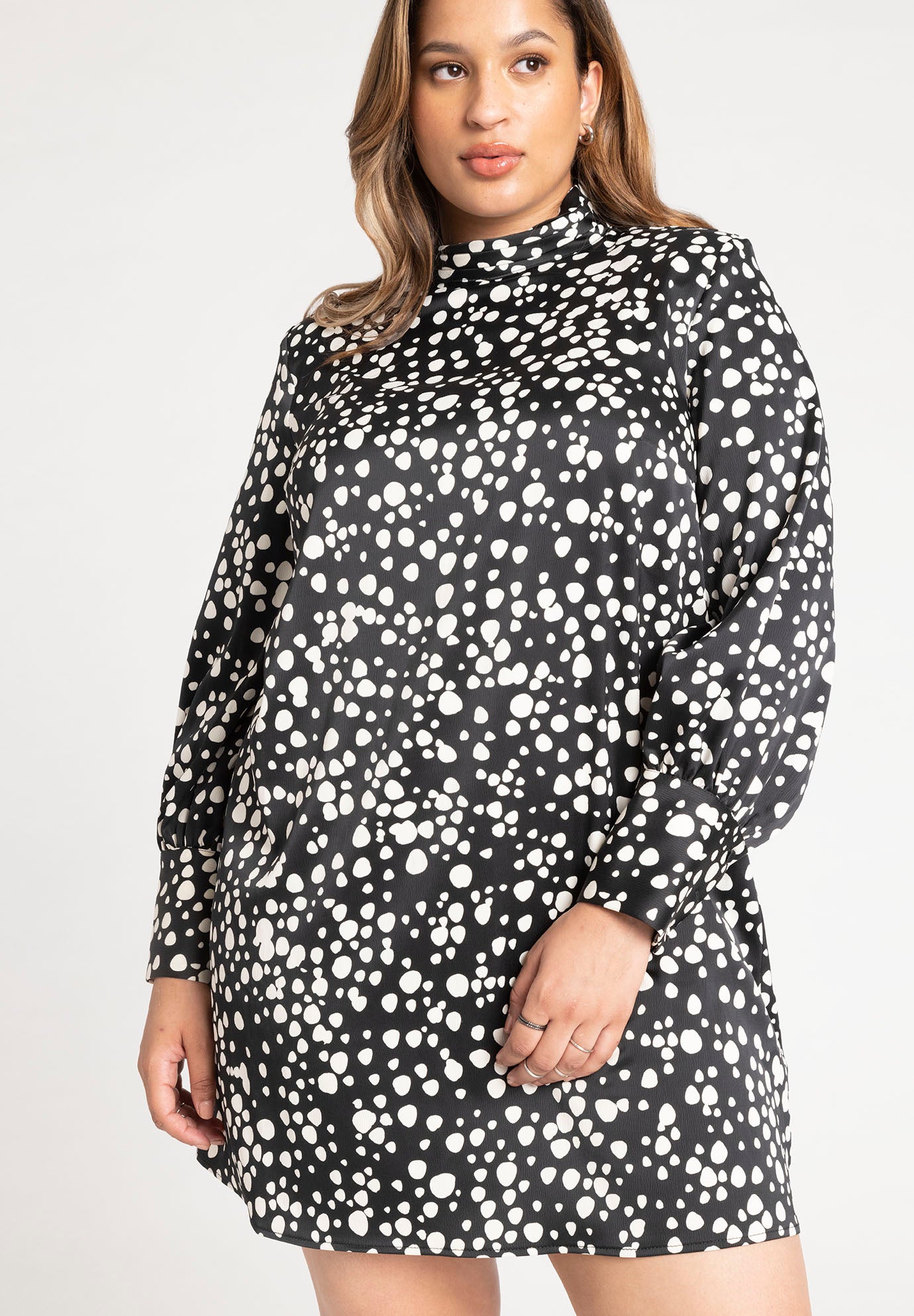 Bishop Sleeve Mini Dress image number 3