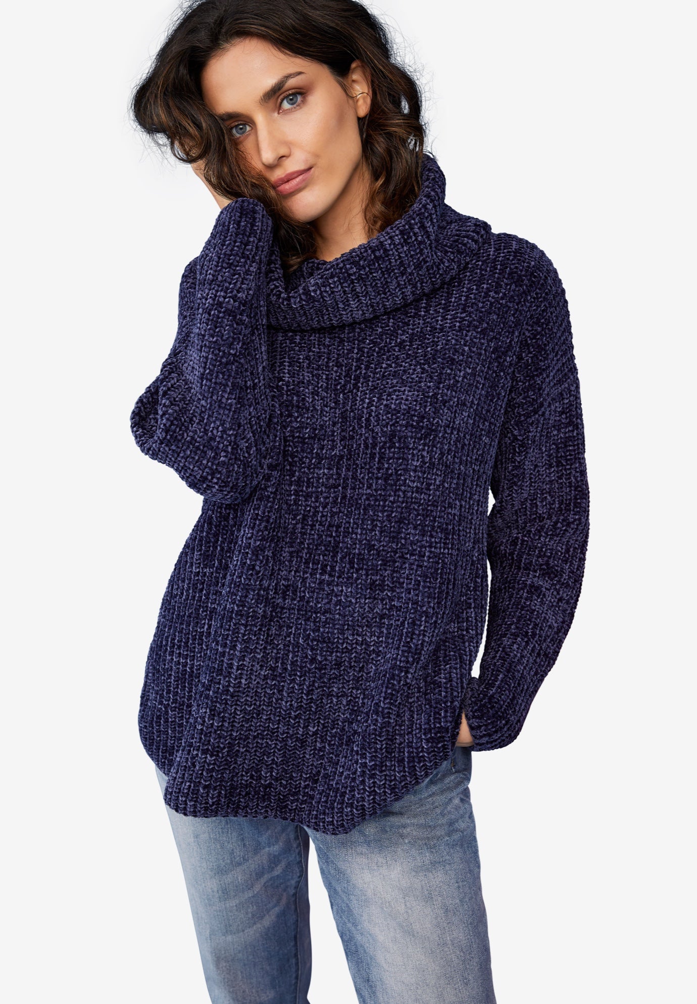Chenille Turtleneck Sweater image number 2