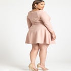 Square Neck Mini Dress image number null