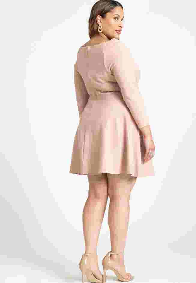 Square Neck Mini Dress image number 4