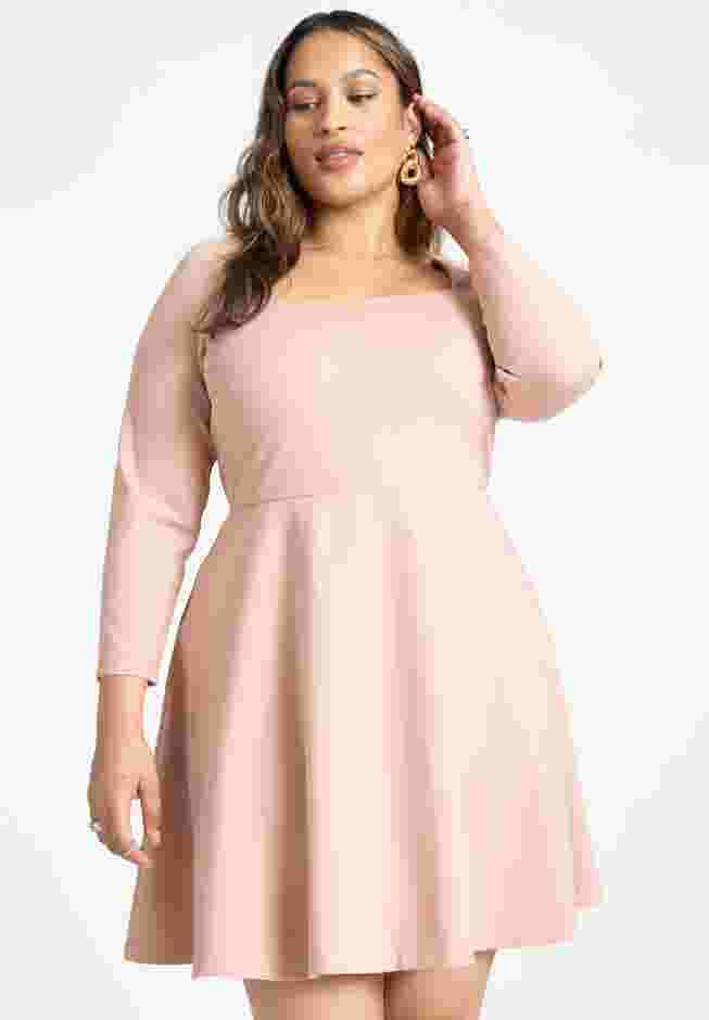 Square Neck Mini Dress image number 5