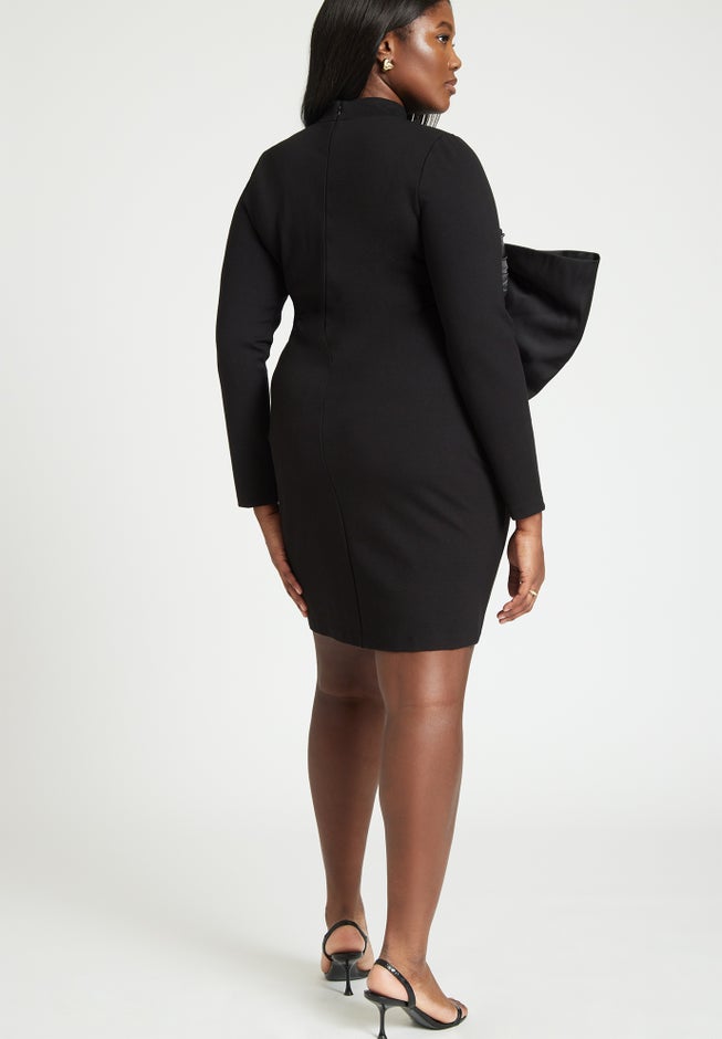 Bow Bodice Mini Dress image number 3