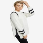 Side Stripe Mockneck Sweater image number null