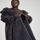 Faux Fur Long Coat image number null