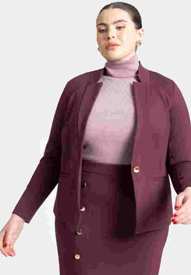 The Ultimate Stretch One Button Blazer image number 1