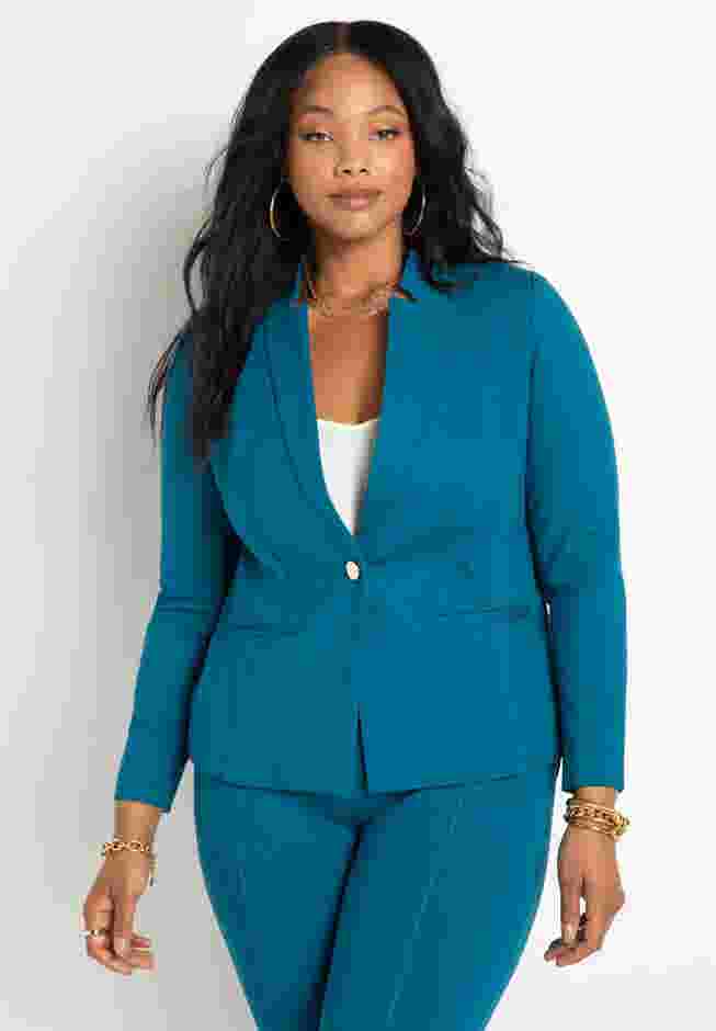 The Ultimate Stretch One Button Blazer image number 0