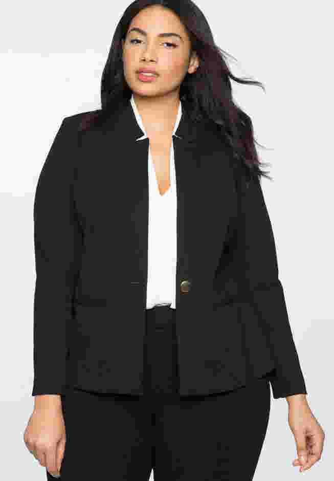 The Ultimate Stretch One Button Blazer image number 0