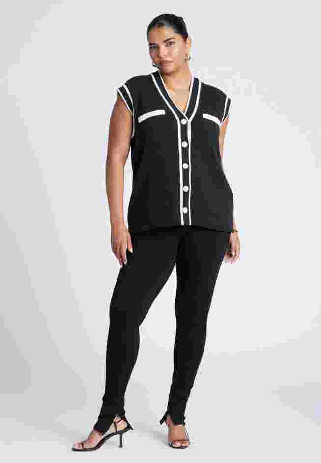 Oversized Sweater Vest image number 2