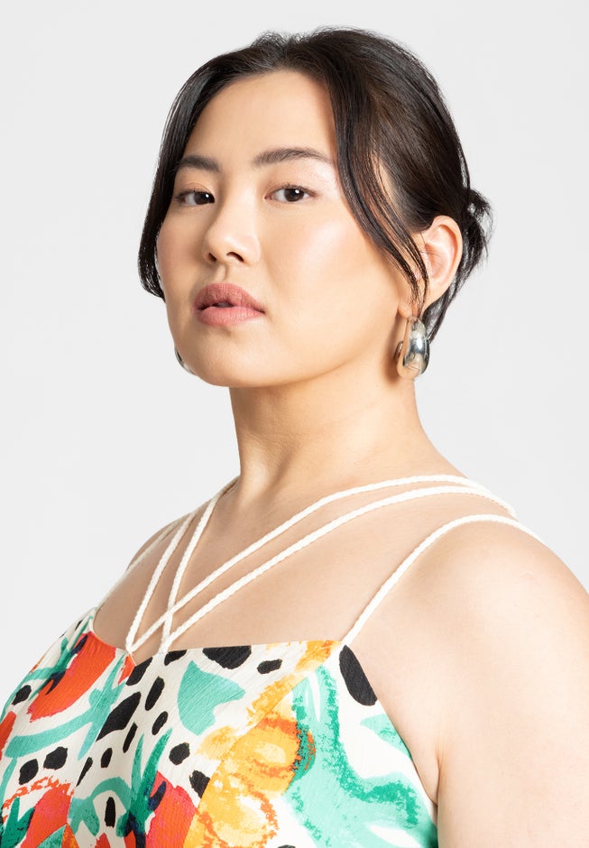 Puffy Hoop Earring image number null