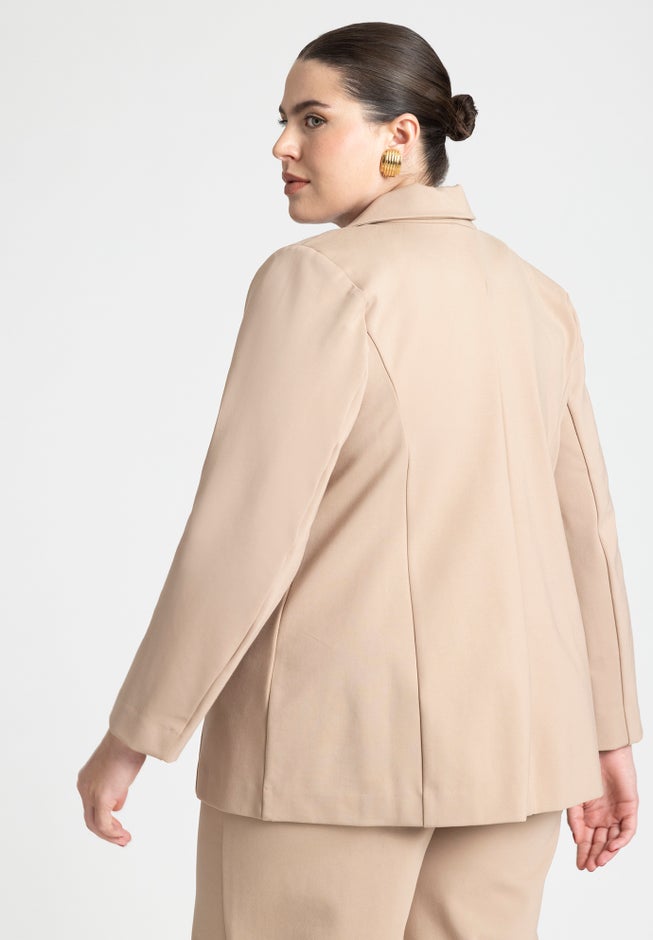 The Ultimate Stretch Long One Button Blazer image number 1