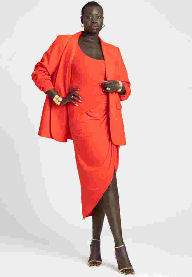 Oversized Single Breasted Blazer image number 5