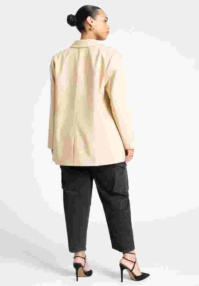 Oversized Single Breasted Blazer image number 3