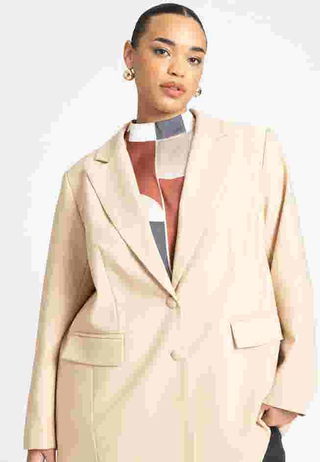 Oversized Single Breasted Blazer image number 0