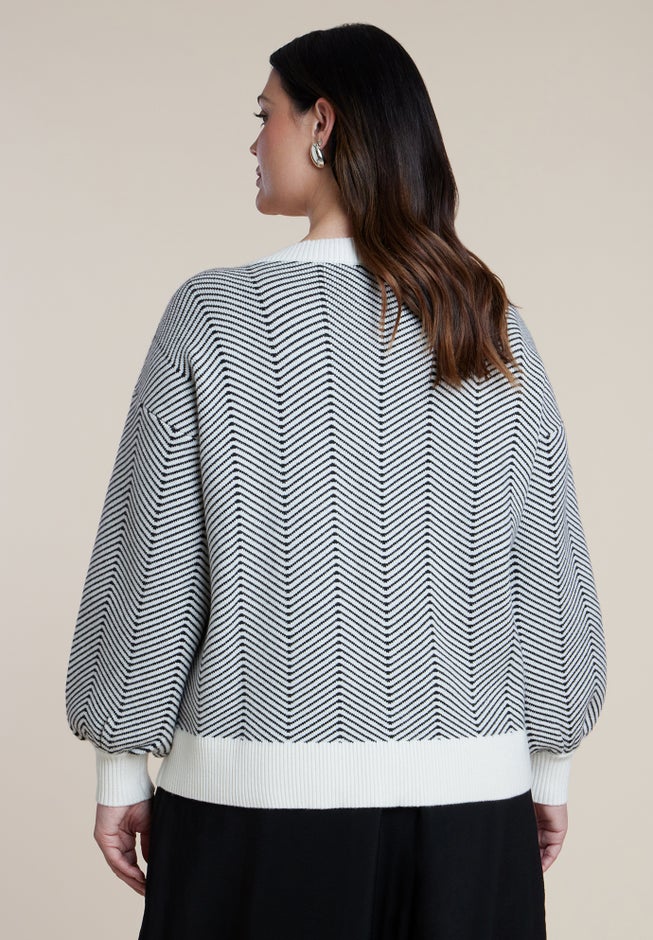 Intarsia Cardigan image number 1