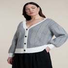 Intarsia Cardigan image number null