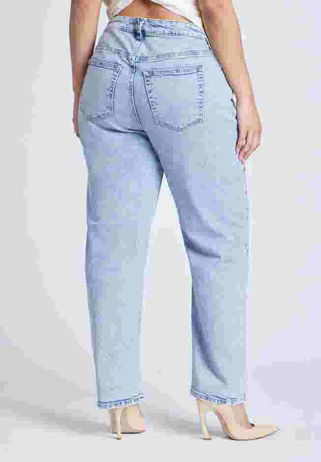 Straight Leg Jean With Studs image number 2