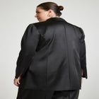 Satin Double Breasted Blazer image number null