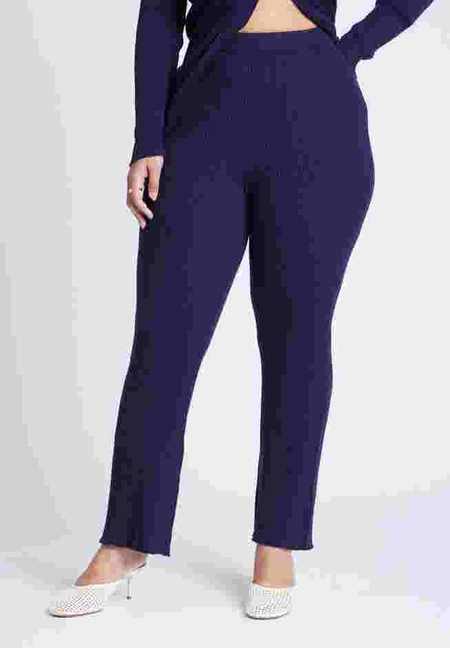  Ribbed Sweater Pull On Pant image number 0