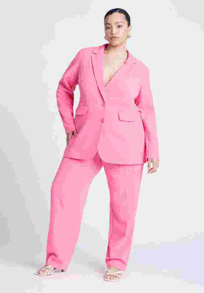 The 365 Semi Stretch Two Button Blazer image number 2