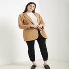 The 365 Semi Stretch Two Button Blazer image number null