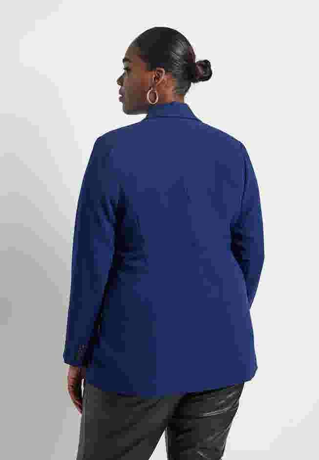 The 365 Semi Stretch Two Button Blazer image number 1