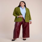 The 365 Semi Stretch Two Button Blazer image number 2