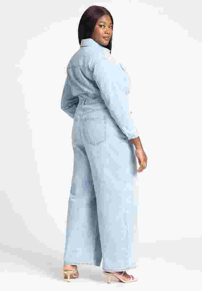 Denim Jumpsuit image number 1