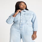 Denim Jumpsuit image number null
