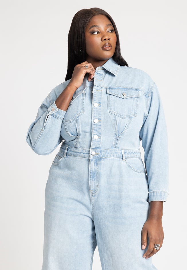 Denim Jumpsuit image number 3