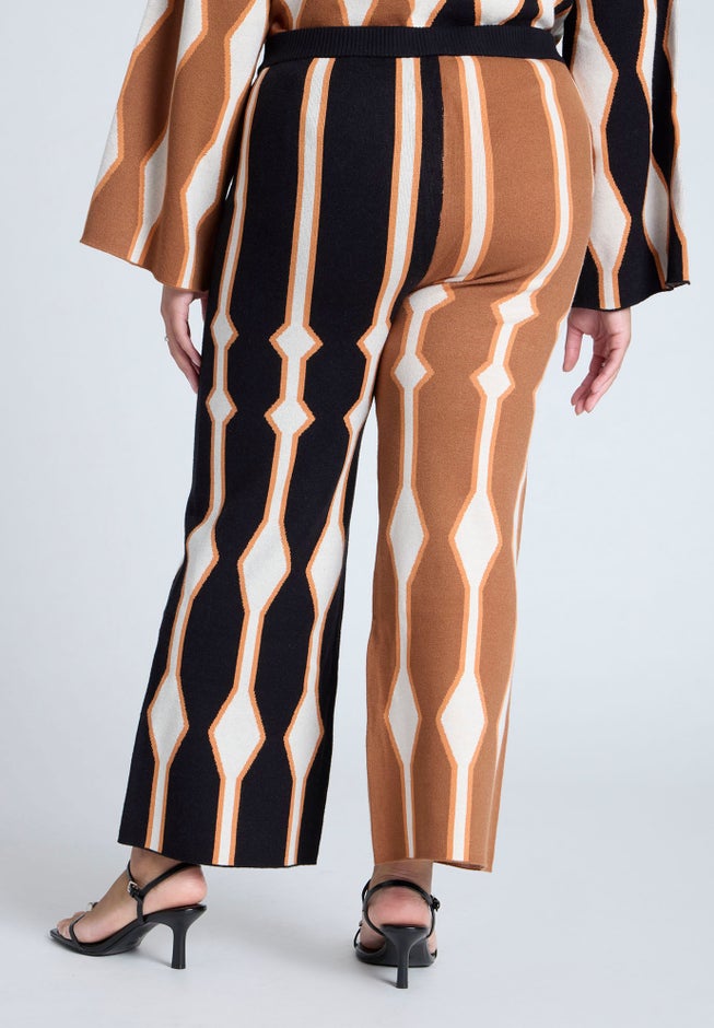 Intarsia Sweater Pant image number null