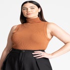 Turtleneck Layering Sweater image number null