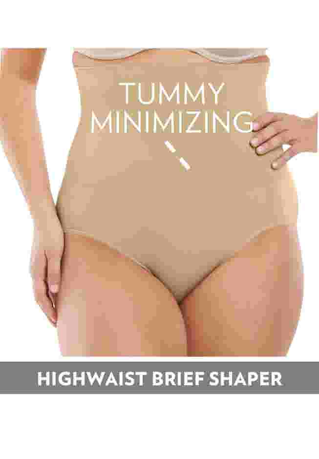Instant Shaper Medium Control Seamless High Waist Brief image number 3