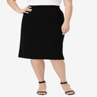 Tummy Control Bi-Stretch Pencil Skirt image number null