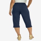 Soft Ease Cotton Knit Capri image number 2