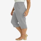 Soft Ease Cotton Knit Capri image number 1