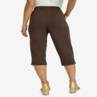 Soft Ease Cotton Knit Capri image number 2