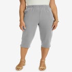Soft Ease Cotton Knit Capri image number 0