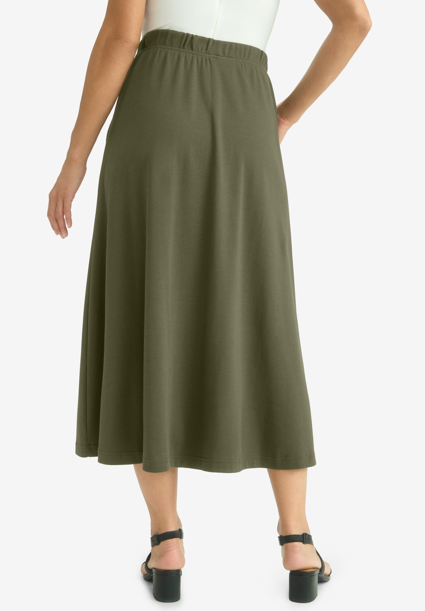 Soft Ease Midi Skirt image number 2