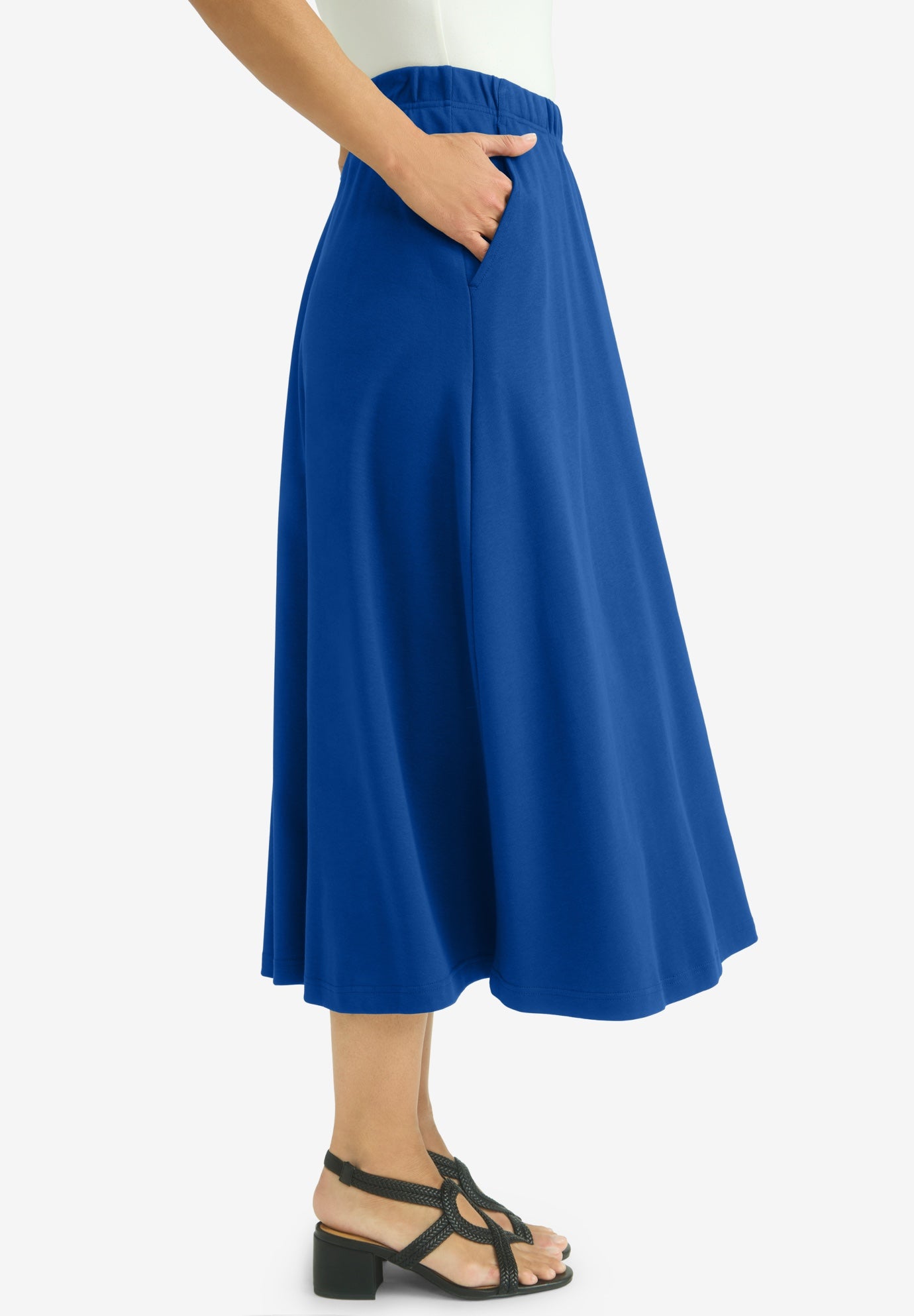 Soft Ease Midi Skirt image number 1