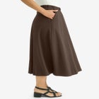 Soft Ease Midi Skirt image number null