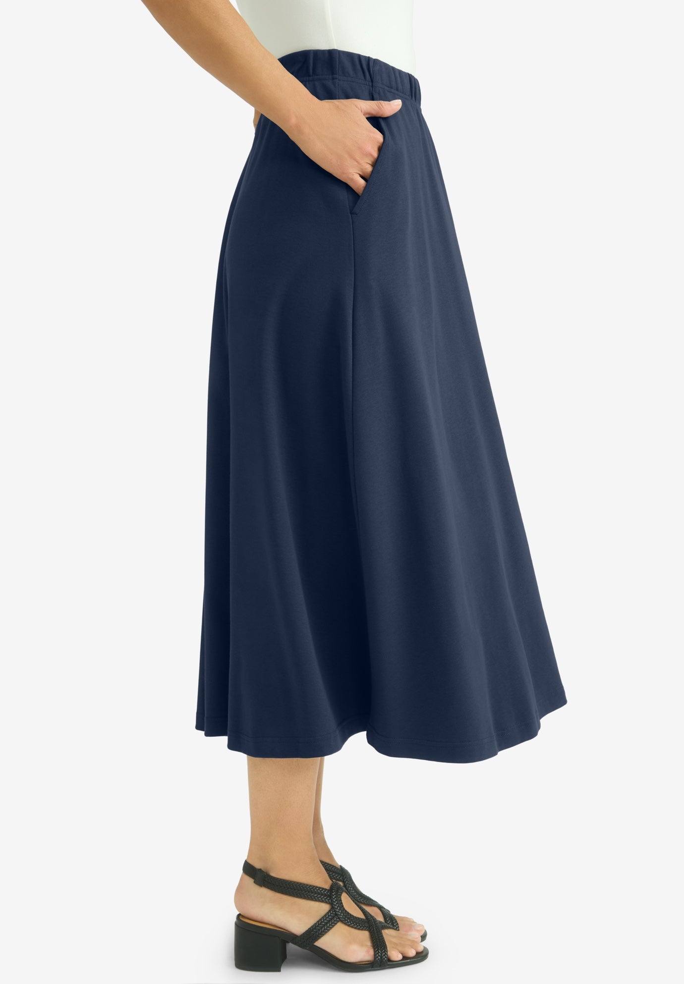 Soft Ease Midi Skirt image number 1