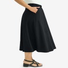 Soft Ease Midi Skirt image number null