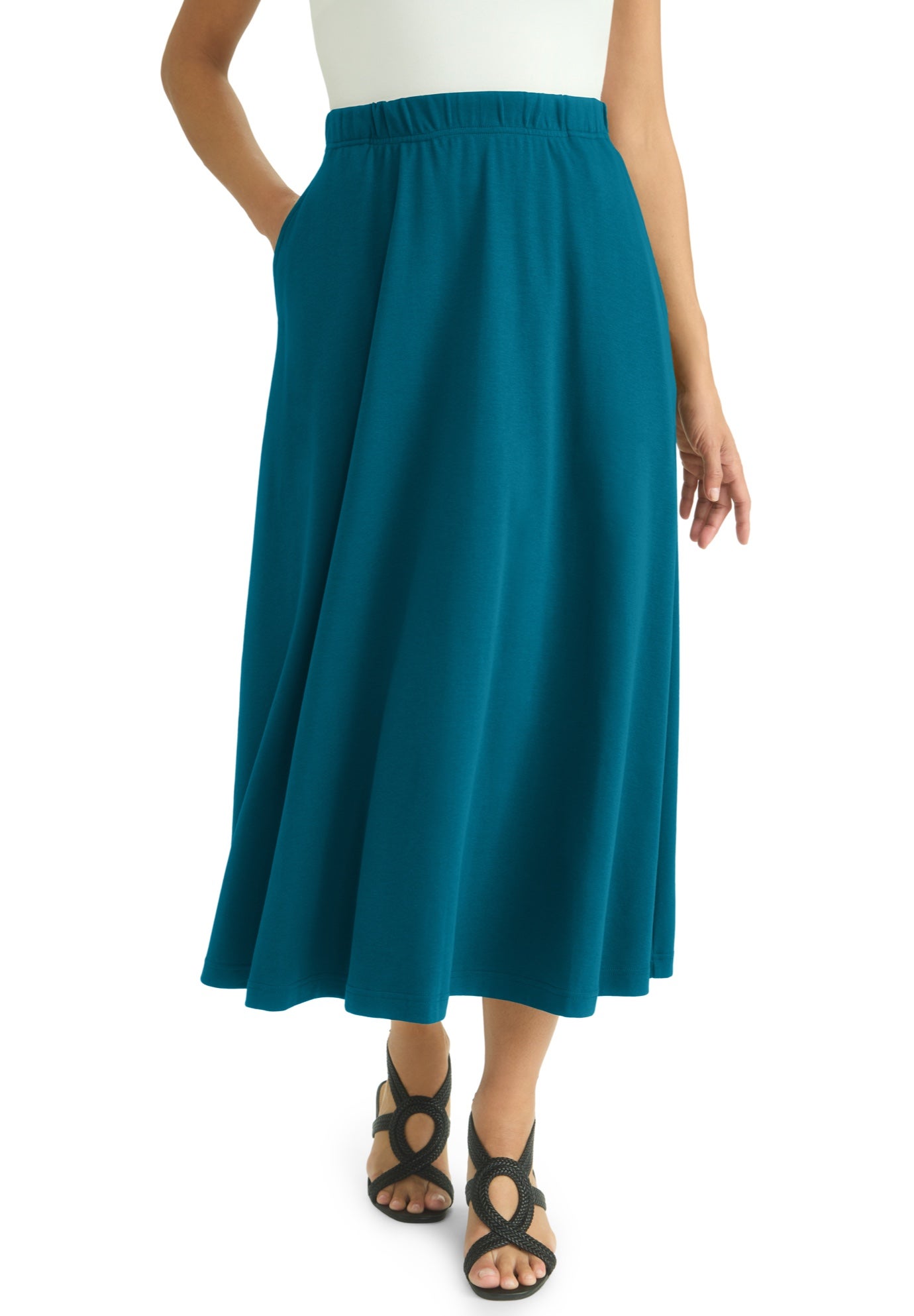 Soft Ease Midi Skirt image number 0