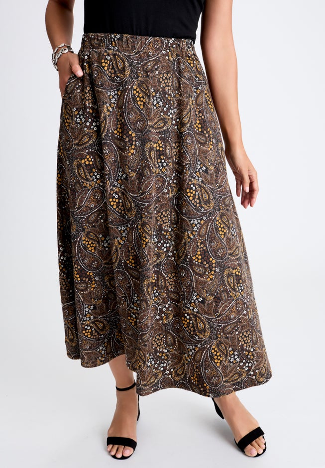 Soft Ease Midi Skirt image number 0