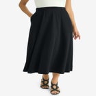Soft Ease Midi Skirt image number null