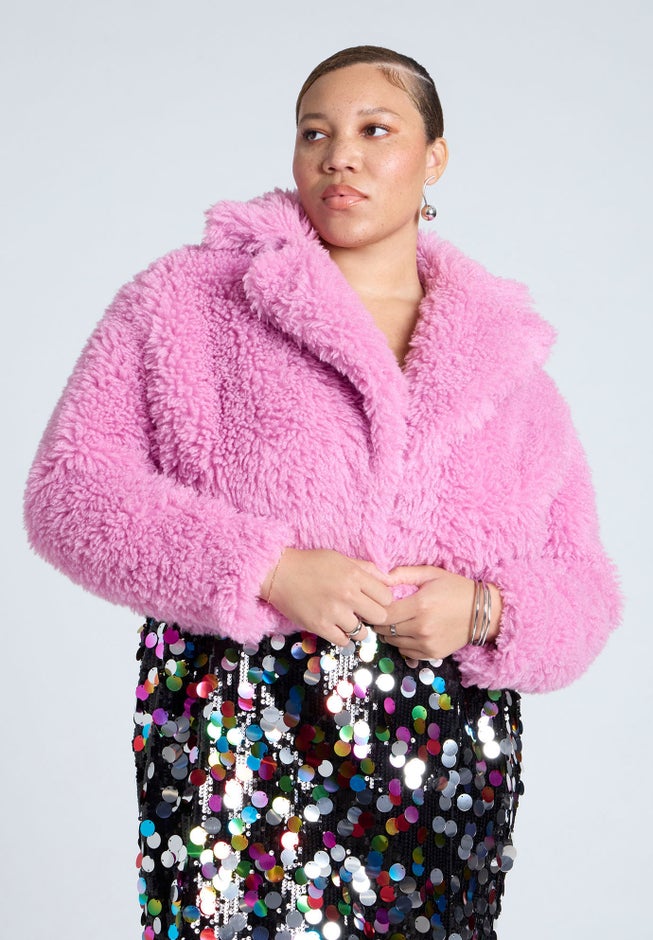 Cropped Fur Coat image number 1