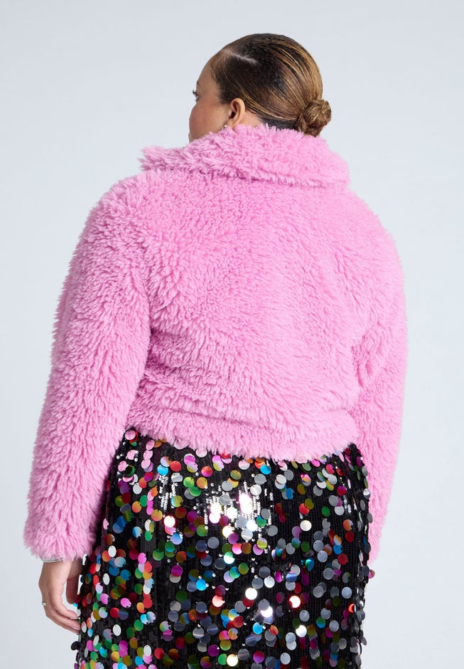 Cropped Fur Coat image number 2