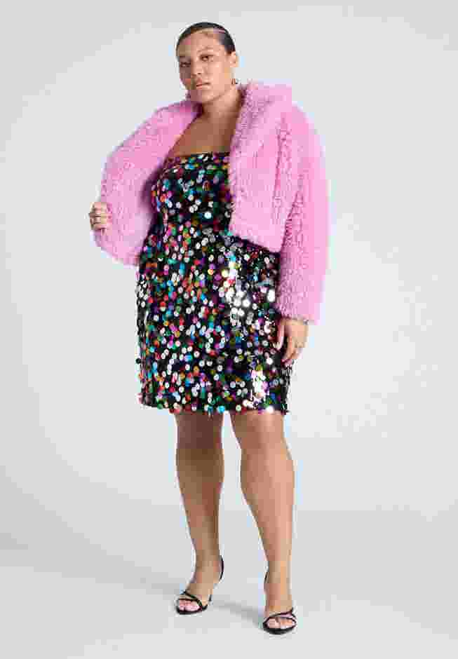 Cropped Fur Coat image number 3