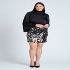 Multicolor Paillette Sequin Skirt image number null