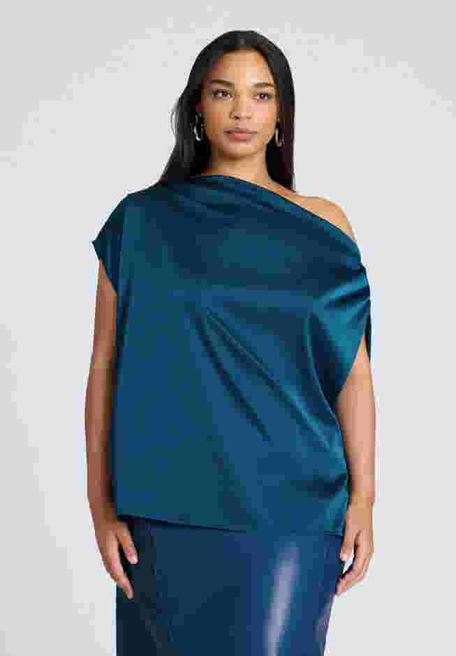 Draped Off The Shoulder Top image number 0